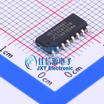 寄存器   HEF4094BT,653  Nexperia(安世)  SOIC-16
