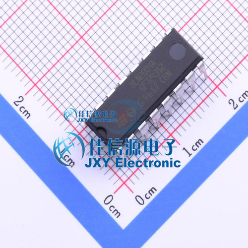 达林顿晶体管阵列    ULN2004A  ST(意法半导体)  DIP-16