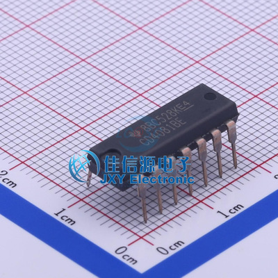 逻辑门     CD4081BE  TI()  DIP-14