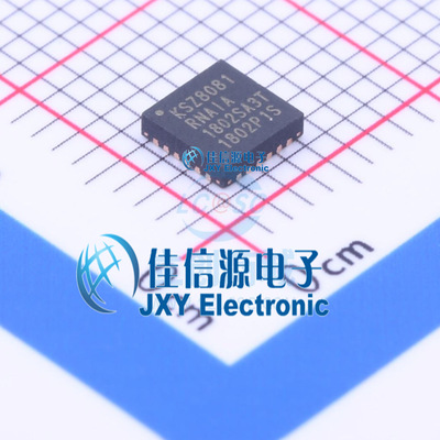 KSZ8081RNAIA-TR  MICROCHIP(美国微芯)  QFN-24_4x4x05P