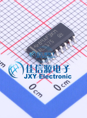 触发器     SN74ALS175DR  TI(德州仪器)  SOIC-16