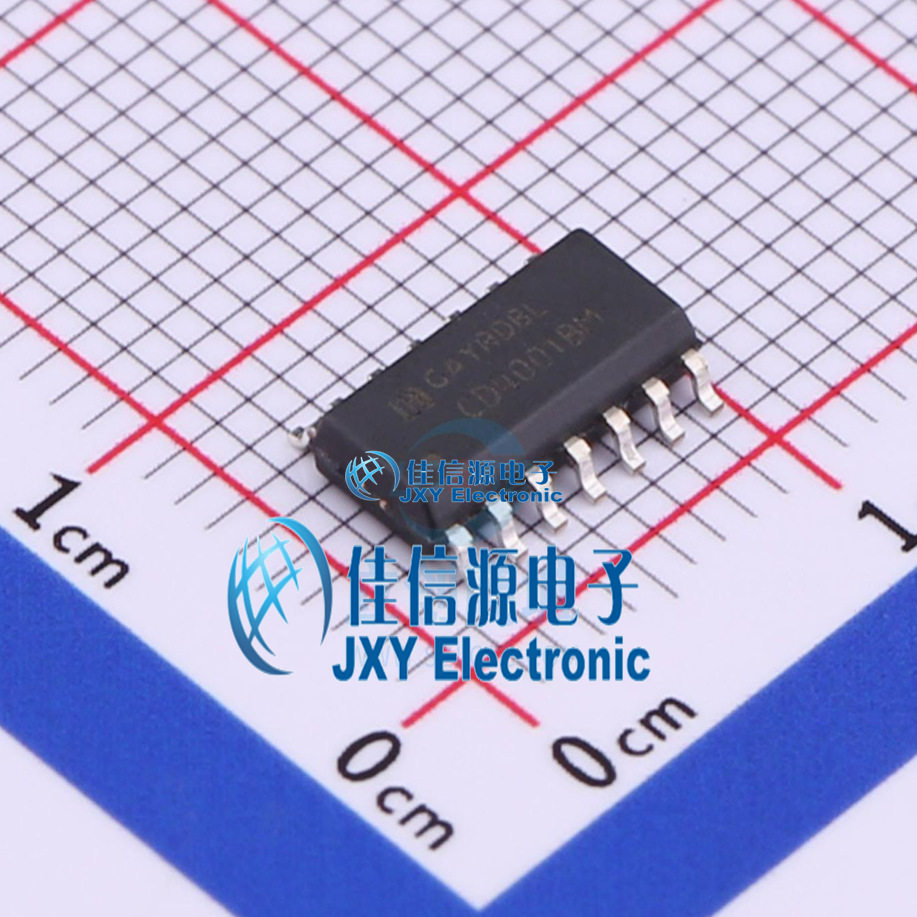 逻辑门     CD4001BM/TR  HGSEMI(华冠)  SOP-14