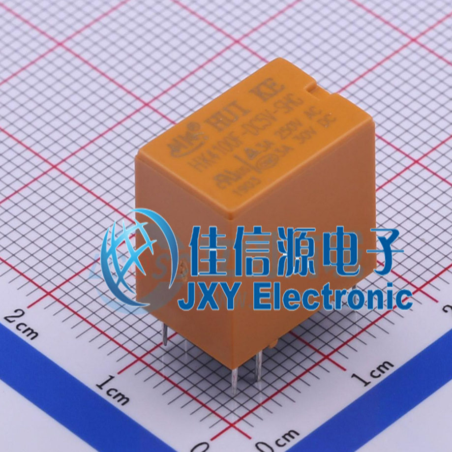 功率继电器      HK4100F-DC5V-SHG   汇科 - 实物图