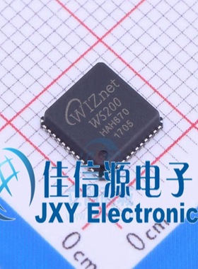 以太网芯片 W5200  WIZNET  QFN-48 7x7x05P