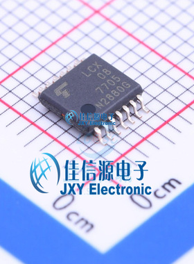 逻辑门     TC74LCX08FT  TOSHIBA(东芝)  TSSOP-14