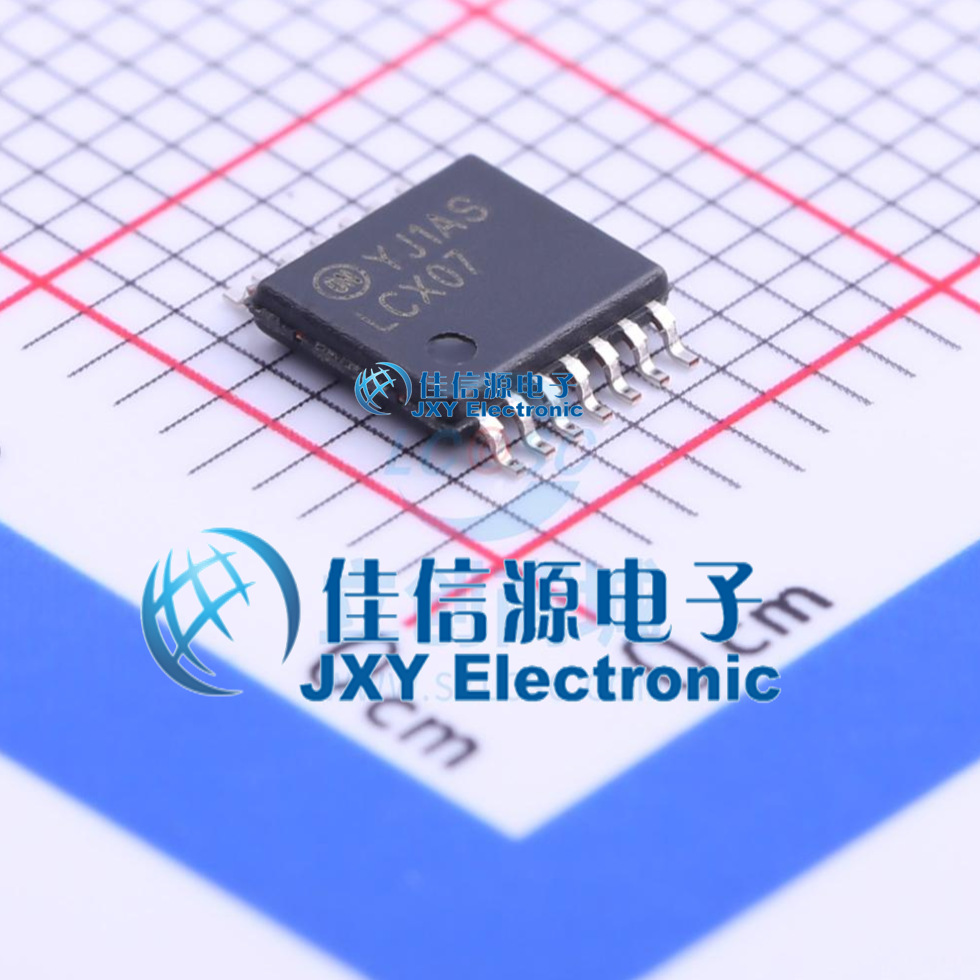 缓冲器/驱动器    74LCX07MTCX  onsemi(安森美)  TSSOP-14