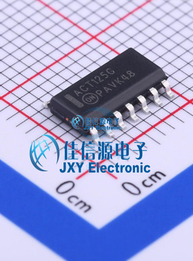 缓冲器/驱动器    MC74ACT125DR2G  onsemi(安森美)  SOIC-14
