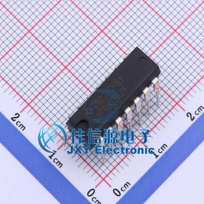 逻辑门     SN74HCT02N  TI()  DIP-14