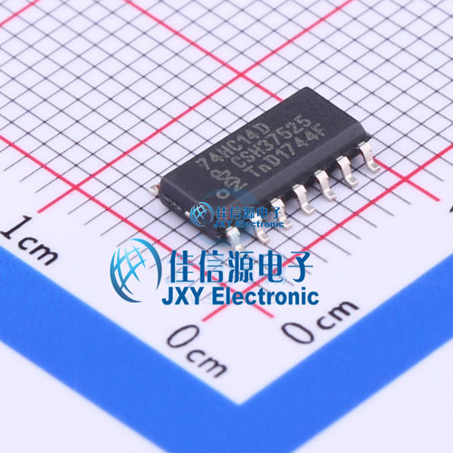 反相器     74HC14D,653  Nexperia(安世)  SOIC-14