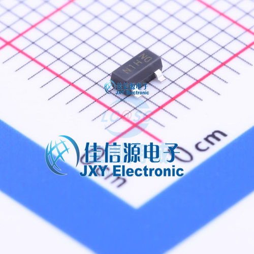 场效应管(MOSFET)    DMN10H220L-7  DIODES(美台)  SOT-23