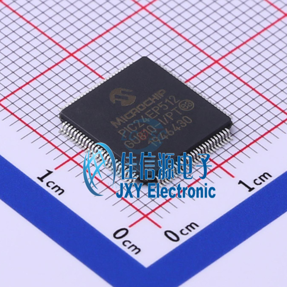 PIC24EP512GU810-I/PT MICROCHIP(美国微芯) TQFP-100 电子元器件市场 集成电路（IC） 原图主图