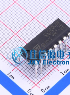 达林顿晶体管阵列      ULN2065B  ST(意法半导体)  PowerDIP-16