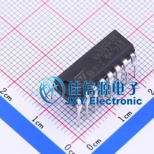达林顿晶体管阵列      ULN2065B  ST(意法半导体)  PowerDIP-16