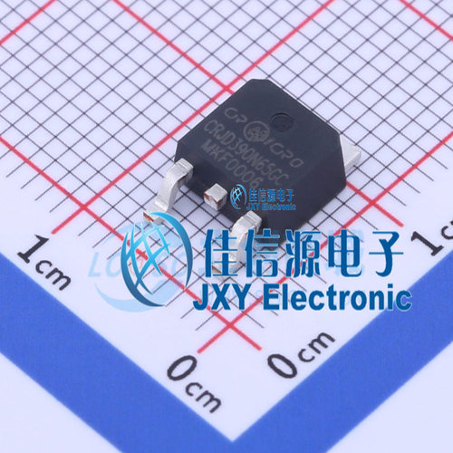 场效应管(MOSFET)    CRJD390N65GC  CRMICRO(华润微)  TO-252