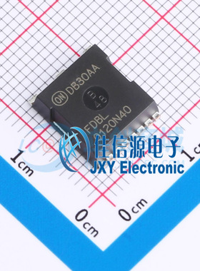 场效应管(MOSFET)     FDBL0120N40  onsemi(安森美)  MO-299A