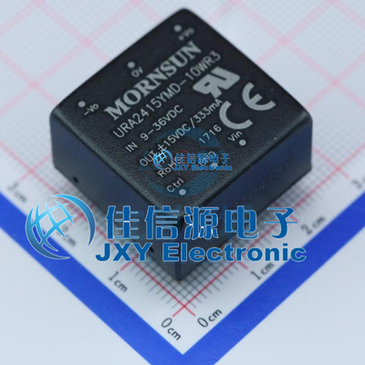 电源模块    URA2415YMD-10WR3  MORNSUN(金升阳)  插件