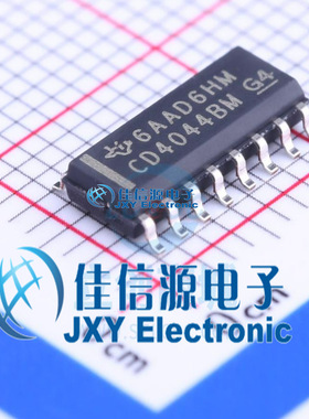 锁存器    CD4044BDR  TI()  SOIC-16