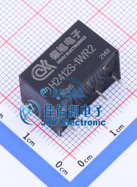 电源模块    H2412S-1WR2  DEXU(德旭电子)  插件