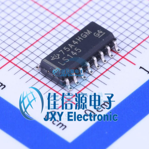 信号开关    SN74LS145DR  TI(德州仪器)  SOIC-16