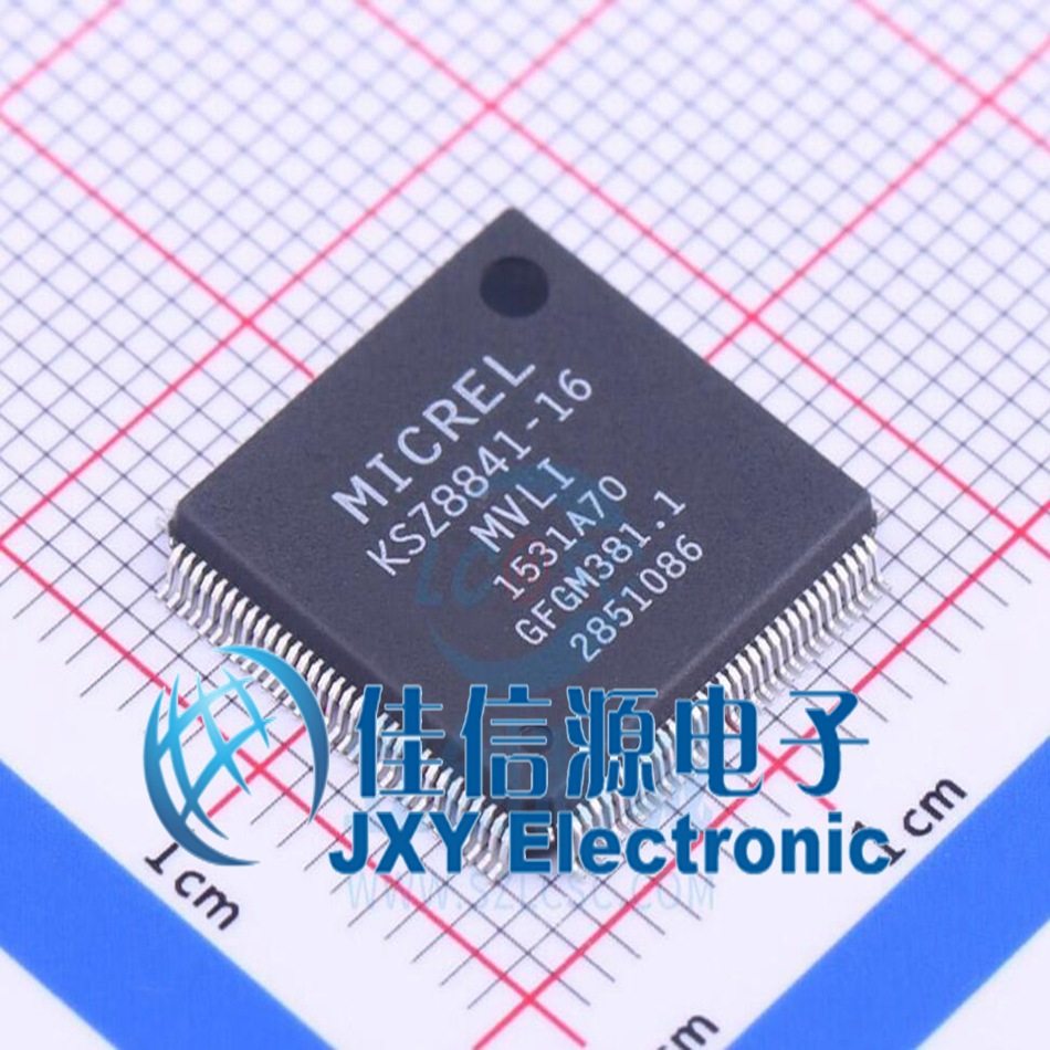 KSZ8841-16MVLI  MICROCHIP(美国微芯)  LQFP-128