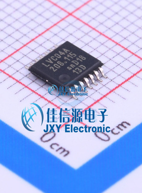 反相器     74LVC04APW,118  Nexperia(安世)  TSSOP-14