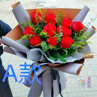 生日玫瑰新疆克拉玛依花店送花独山子白碱滩乌尔禾区同城鲜花速递