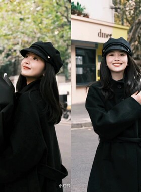 甩饼同款国现CA4LA鸭舌帽报童帽TAM02814不挑脸型02799