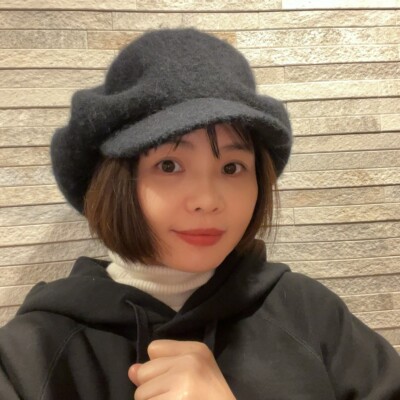 国内现货CA4LA 羊驼毛TKU00275 大云朵帽鸭舌帽秋冬新款58cm