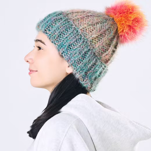 国内现货ca4la onm01926*01894针织帽毛线帽彩球可拆卸不限头围