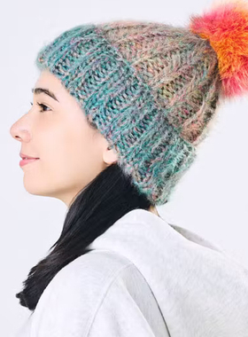 国内现货ca4la onm01926*01894针织帽毛线帽彩球可拆卸不限头围