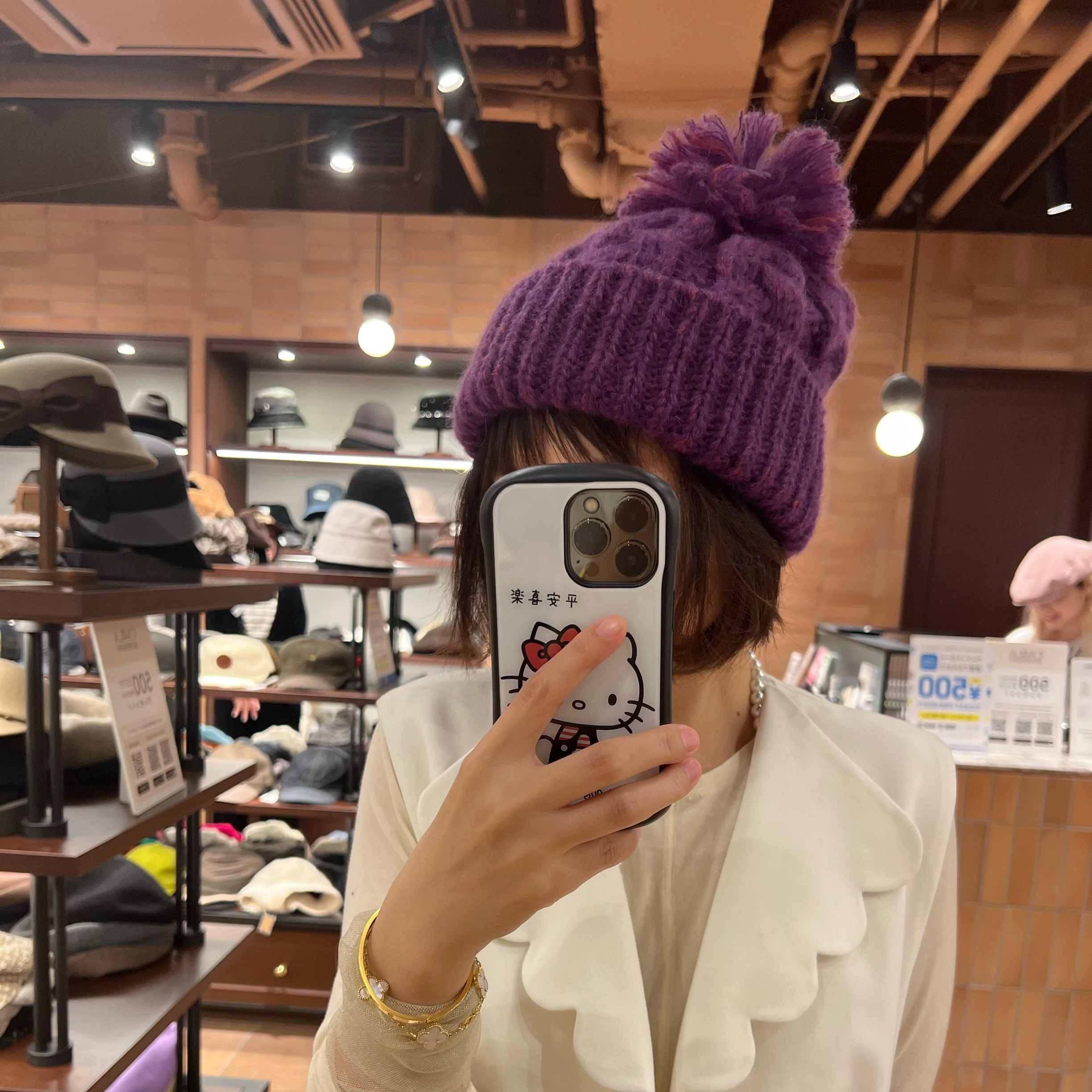 现货 ONM01955*ONM01852 针织帽套头帽CA4LA线帽秋冬保暖