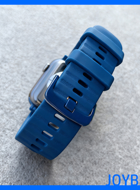 适用iWatch苹果手表S11透气氟橡硅胶S10不锈钢Ultra3金属表带49mm