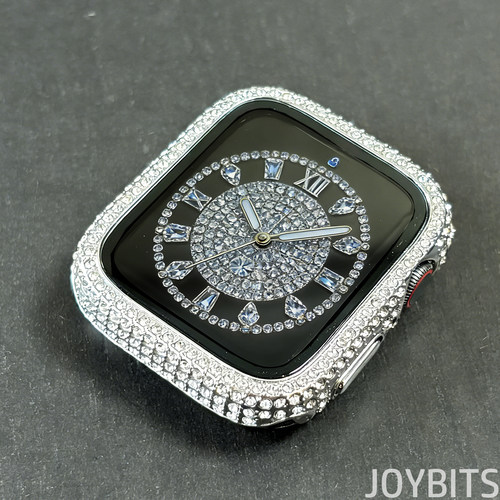 闪满钻S11全包防水Ultra保护壳适用iWatch苹果手表钢化膜一体46mm