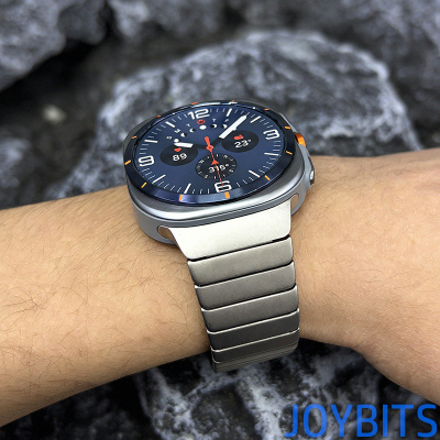 钛合金属磁吸表带适用Galaxy三星手表Watch8壳Ultra不锈钢classic