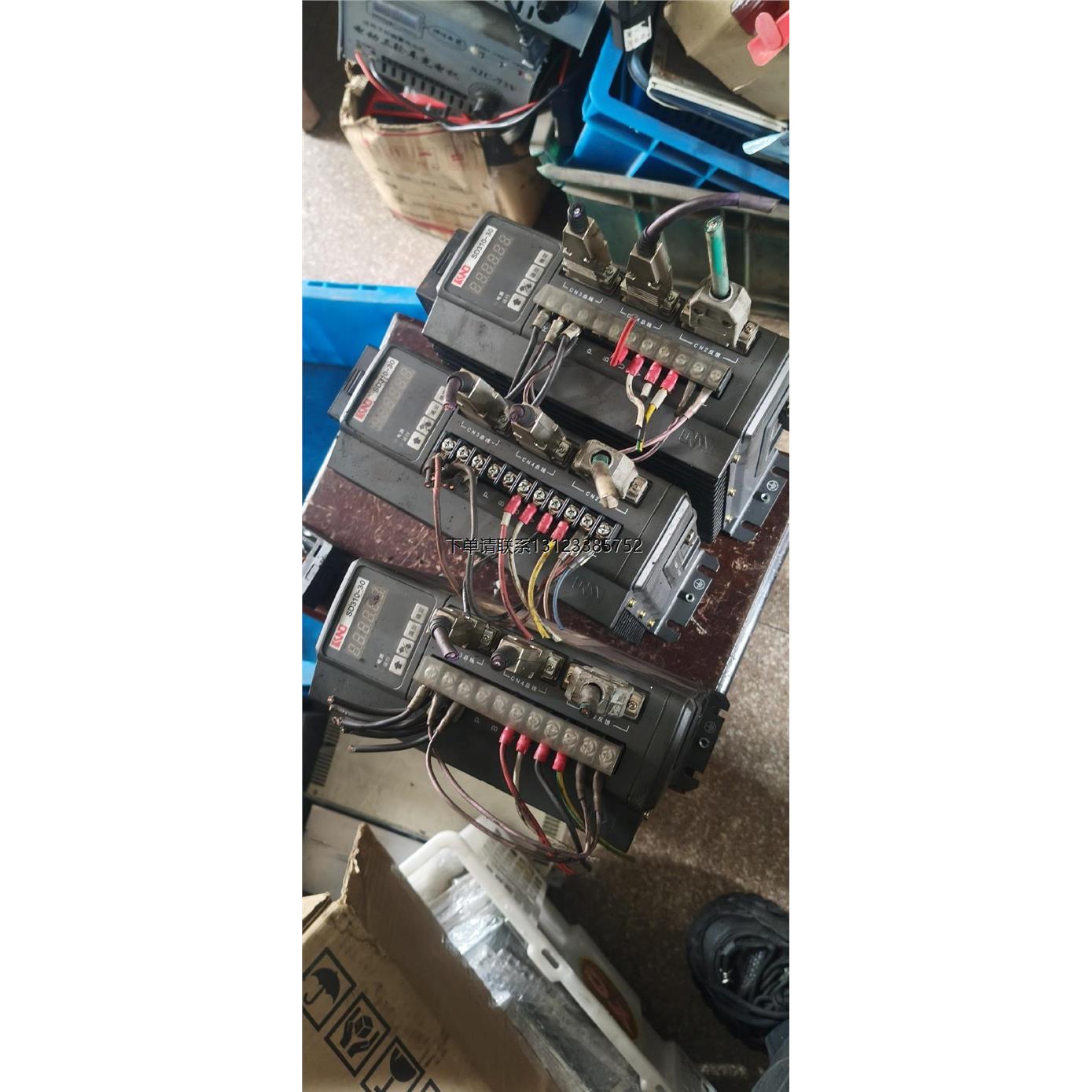 询价凯恩帝总线驱动器SD310-30拆机包好如图三个，打包处理1