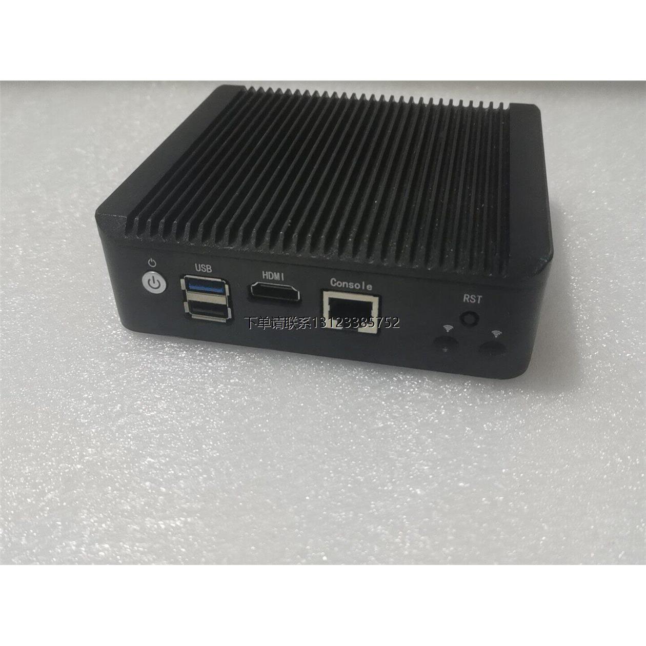 询价j1900软路由主机，四网口工控机，四个千兆网口，实图片
