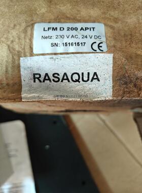 询价RASAQUA品牌的产品。产品型号为LFM D 200 AP