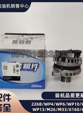 充电发电机1000179901潍柴WP10发动机斯太尔柴油机原厂正品装机件