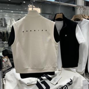 立领拉链潮牌休闲宽松无袖 美式 新款 马甲秋季 坎肩百搭外套 高街男士