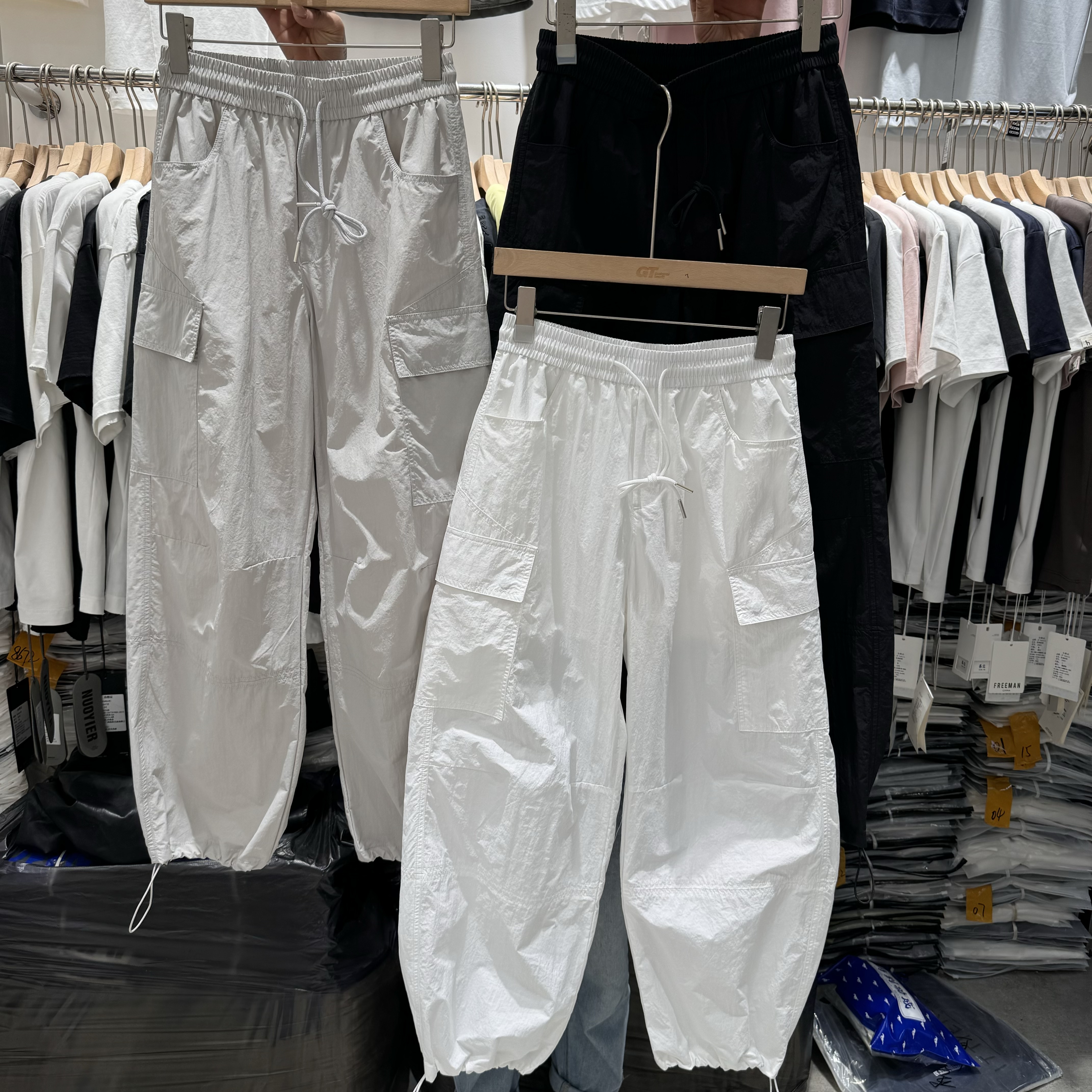FXB6652春夏美式复古工装休闲裤