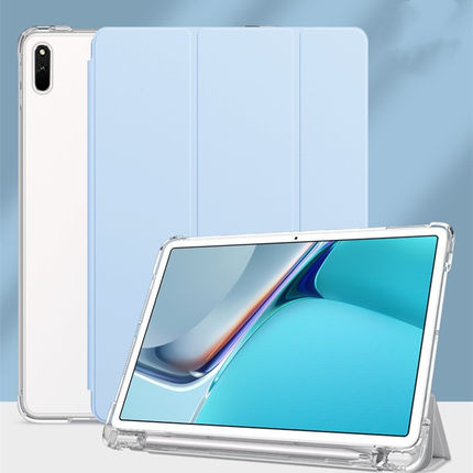 适用联想Lenovo Tab One平板保护壳8.7英寸TB305FU防摔壳翻盖式Lenovo Tab K9三折软壳带笔槽保护套
