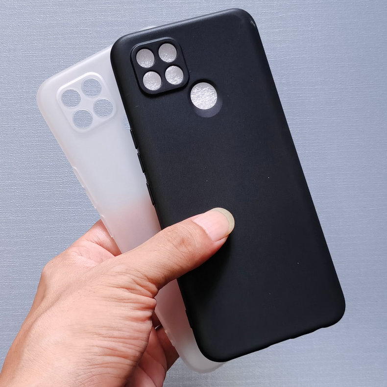 适用Realme V3手机壳真我Q2i保护套5G全包透明硅胶磨砂防刮软简约