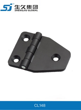 生久柜锁 铰链CL148 黑色内门铰链 铁皮箱合页转轴配电箱铰链