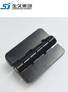 生久柜锁CL209-1X镀亮光铬 镀铬 黑色铰链锌合金合页配电箱柜铰链