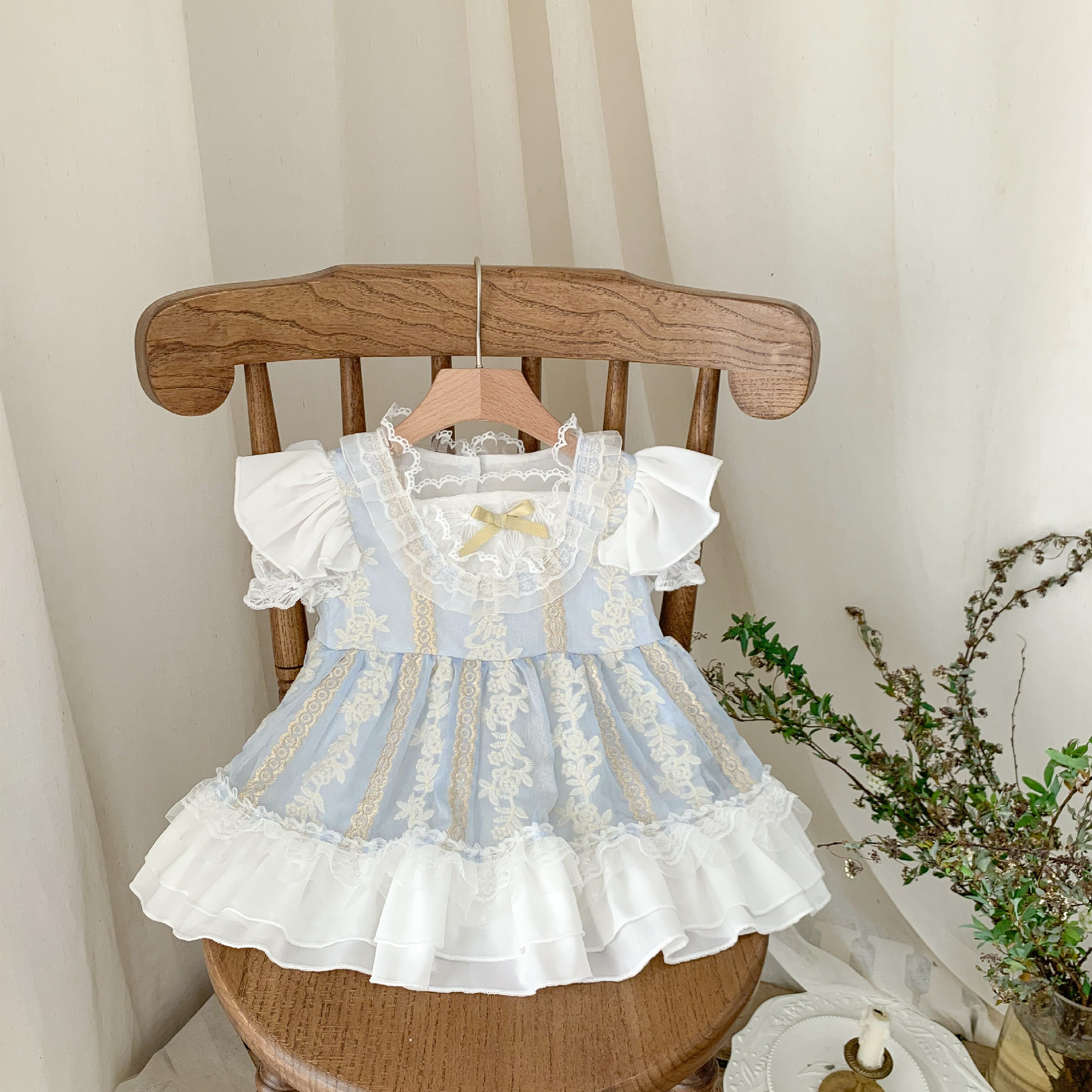 婴儿夏装衣服宝宝洛丽塔公主裙图片