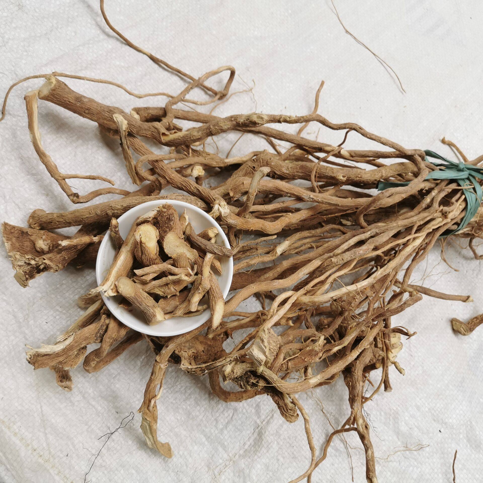 倒吊黄根 黄花倒水莲 黄花大远志 观音串 倒吊王黄花参500g克包邮