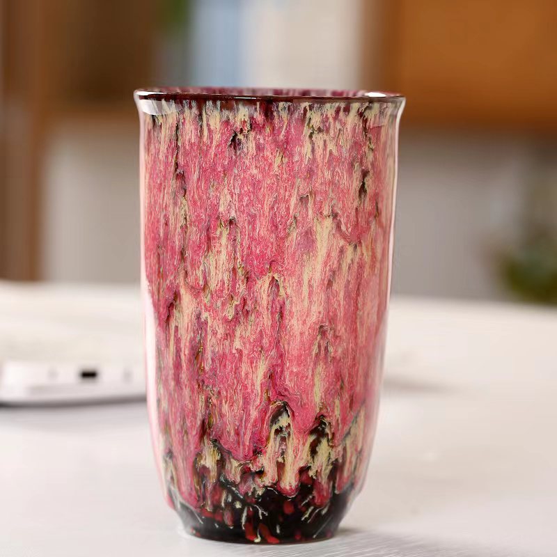 铭匠陶瓷简约年轻派手工窑变水杯