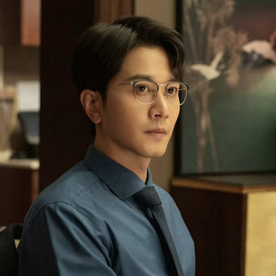 玫瑰的故事彭冠英同款眼镜男平光镜防蓝光素颜显脸小近视镜庄国栋