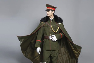 民国风大帅服装军阀写真剧本杀演出表演走秀老九门张启山同款披风