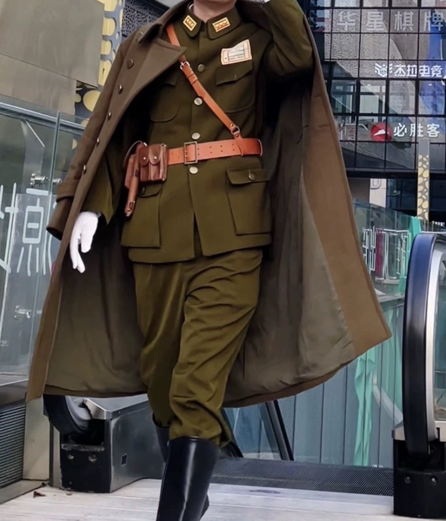 民国时期影视剧本杀高端服装美式国军装民国婚纱摄影写真影楼套装